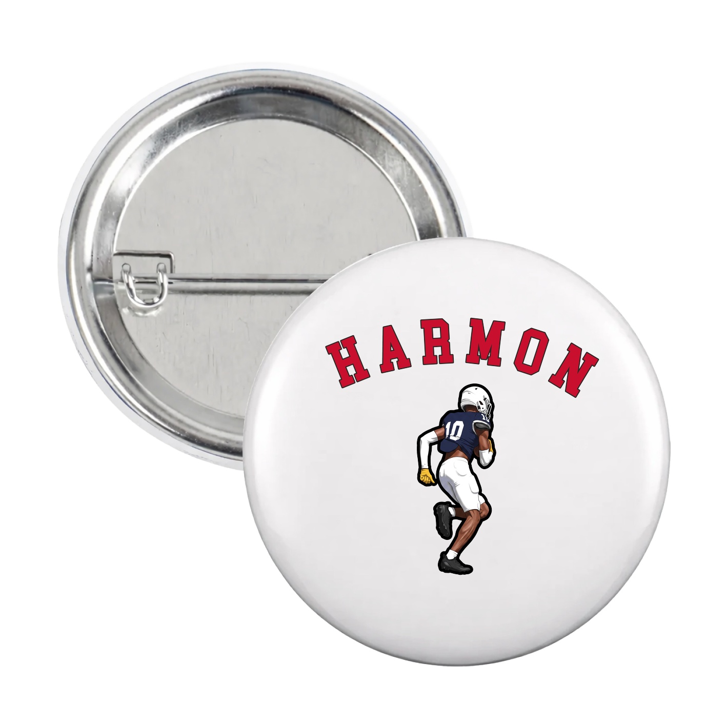 Game Day Button — Shirsey Arch in White