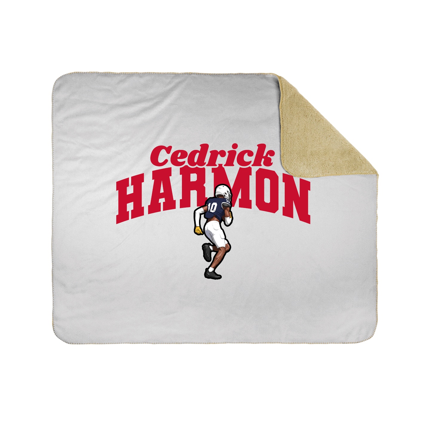 Throw Blanket — Signature Arch in White