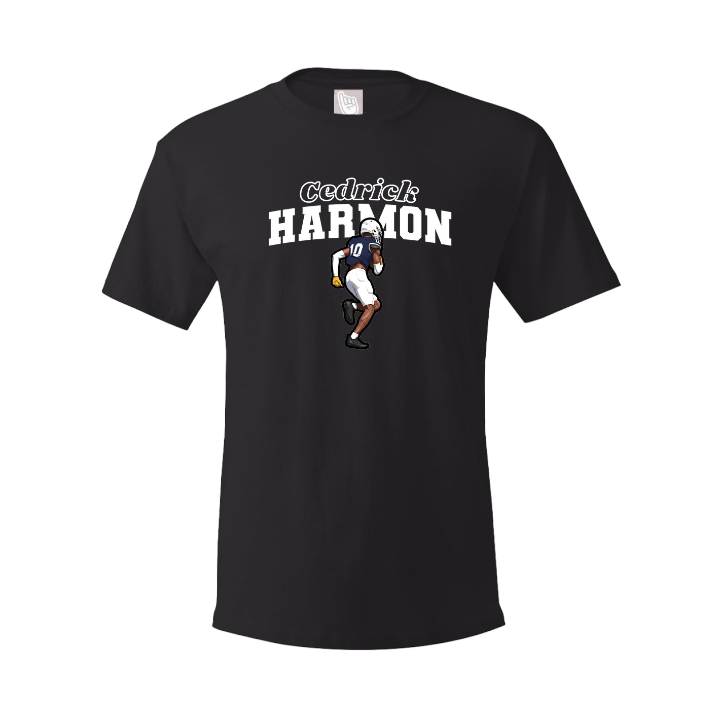 Youth Tee — Name Arch in Black