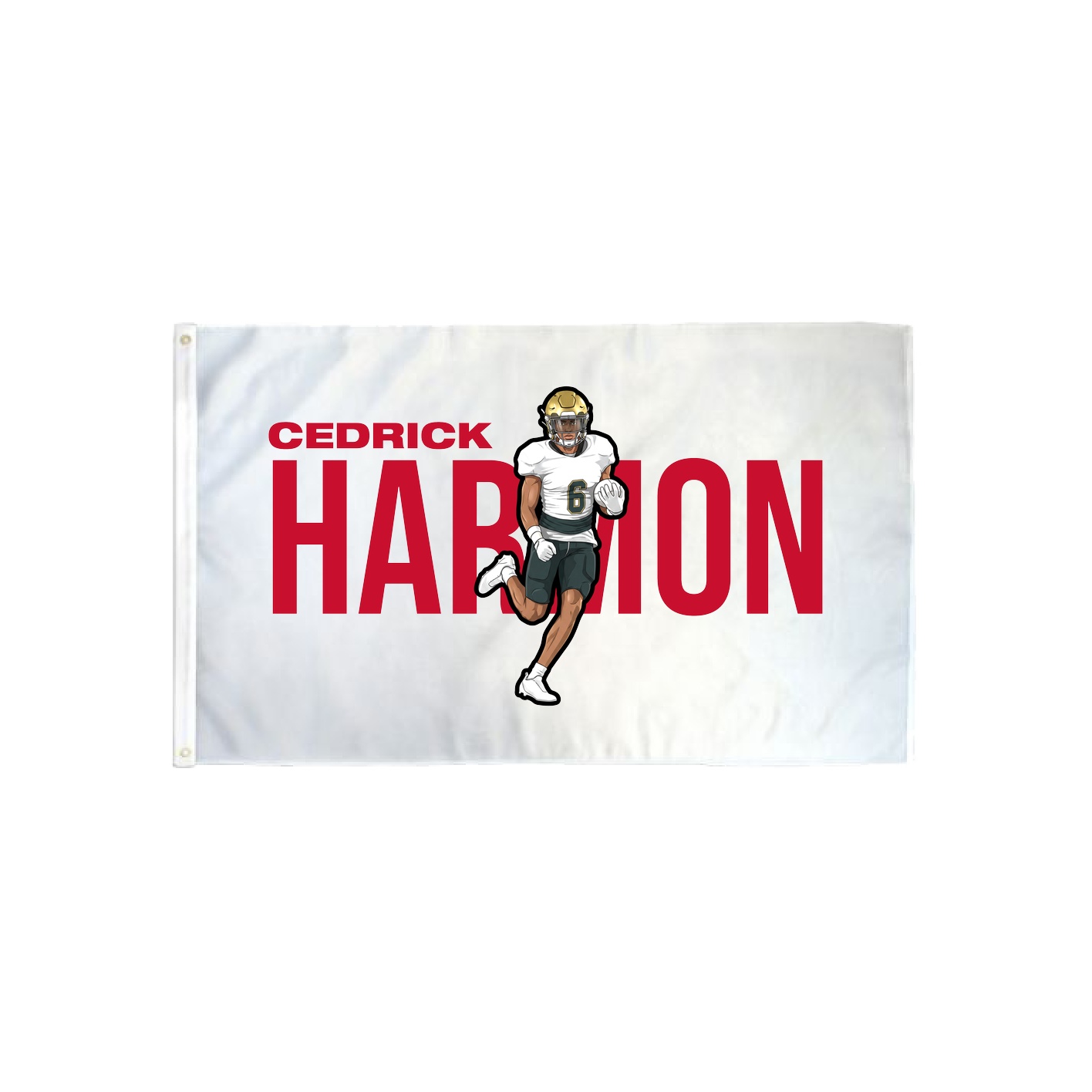 3x5 Flag — Player Name in Classic
