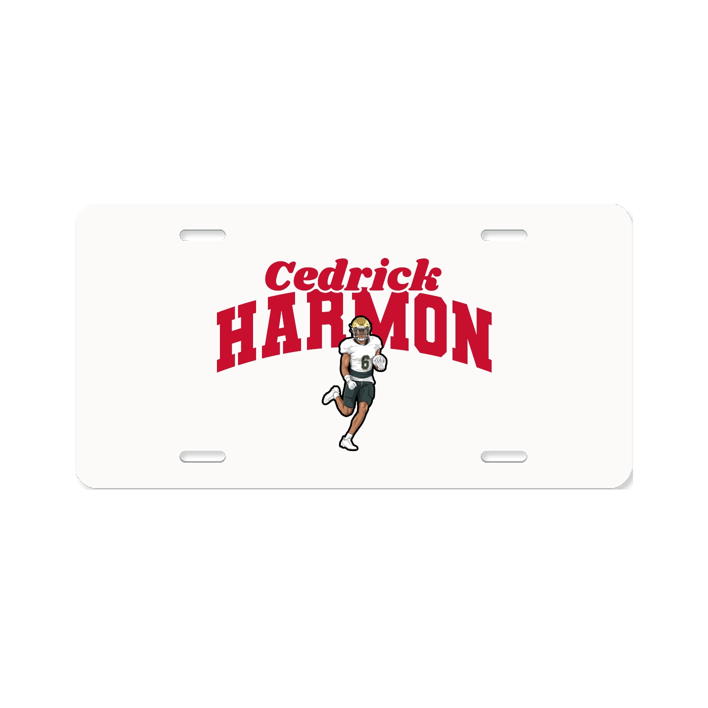 License Plate — Signature Arch in Classic