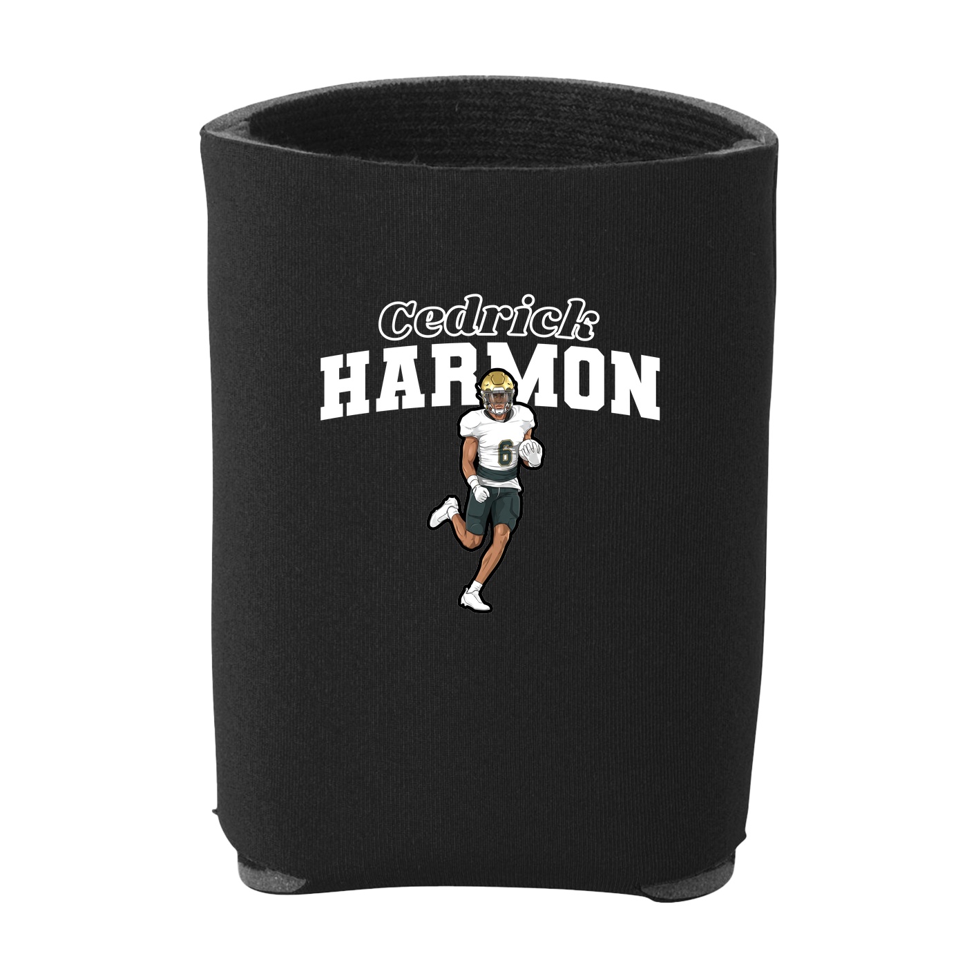 Can Holder — Name Arch in Black