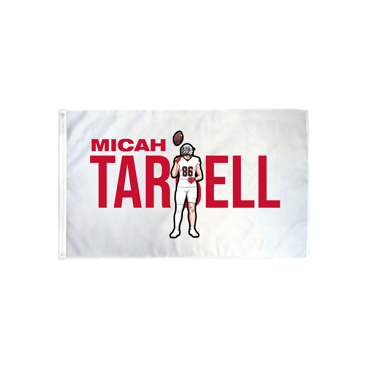 3x5 Flag — Player Name in Classic