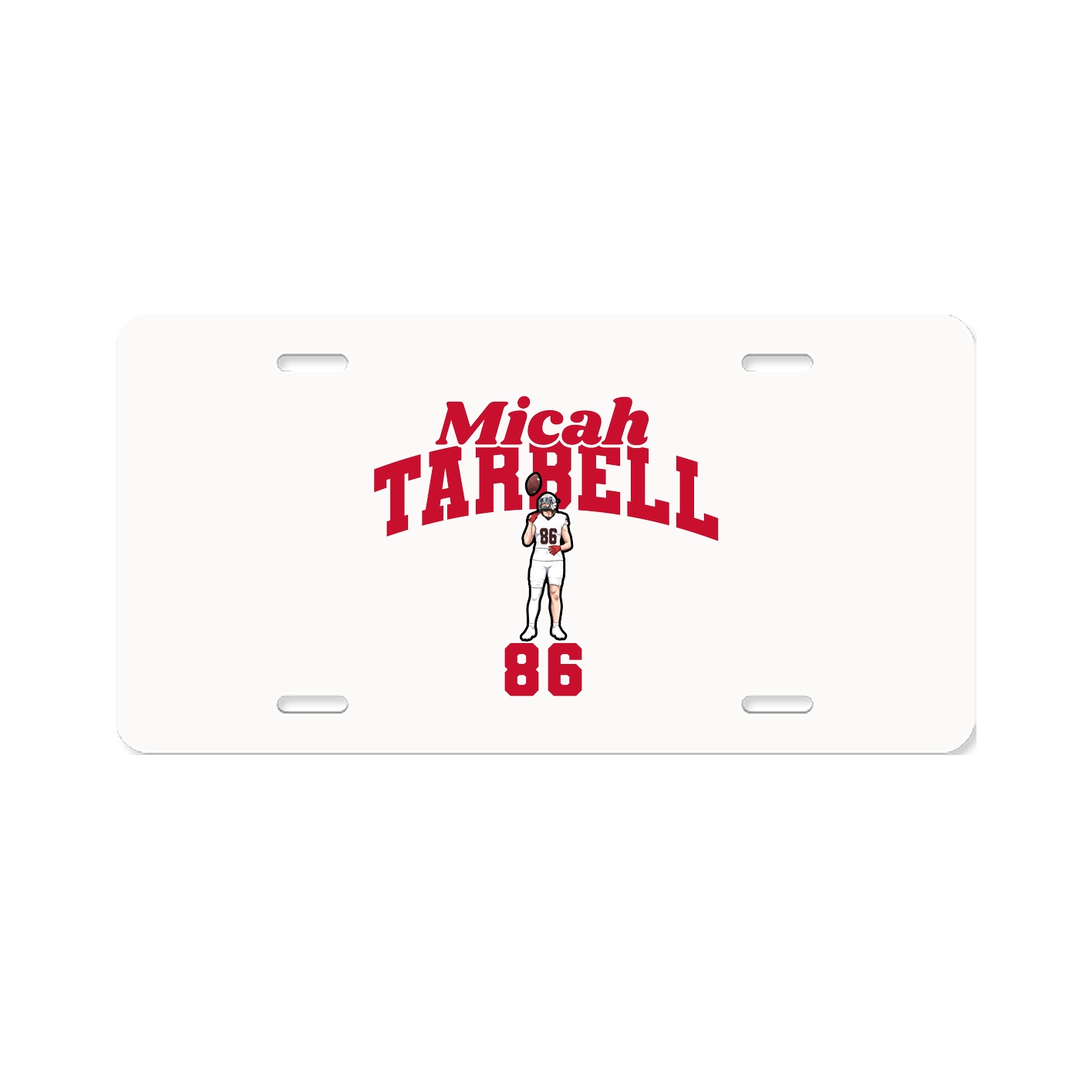 License Plate — Signature Arch in Classic