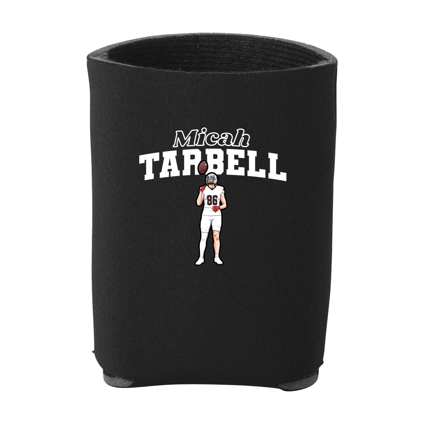 Can Holder — Name Arch in Black
