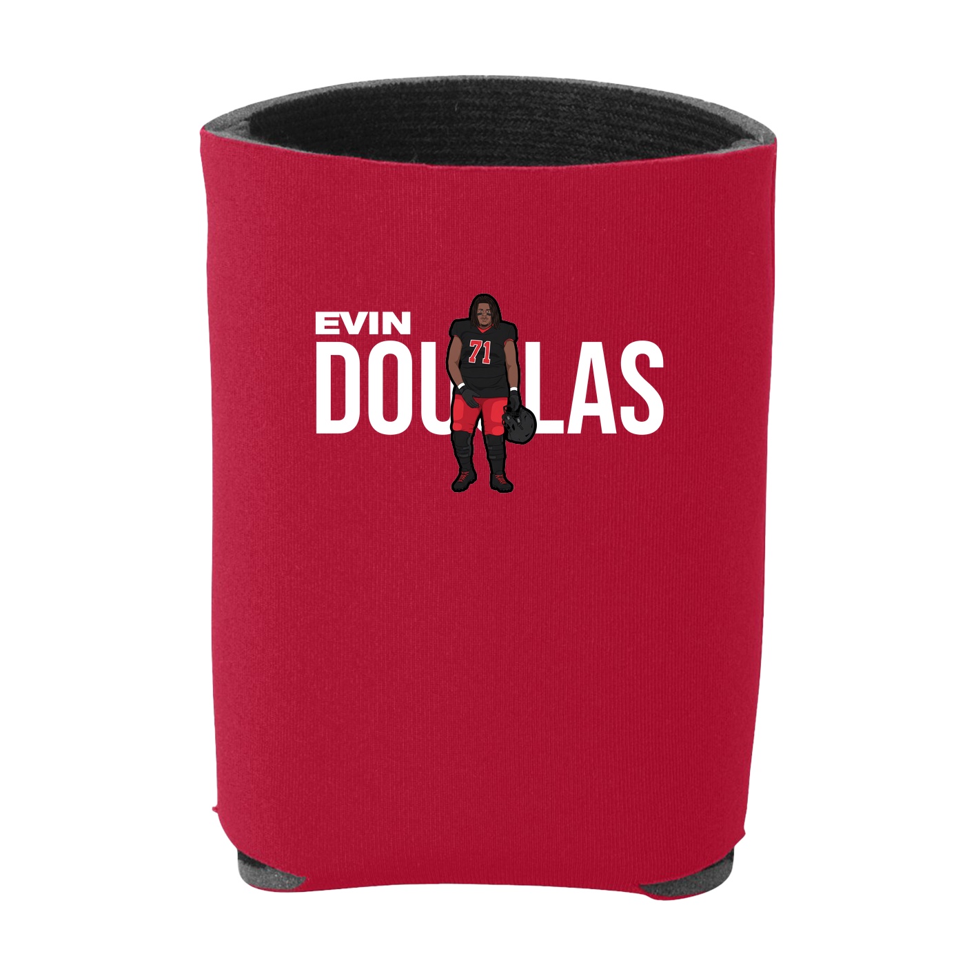 Can Holder — Player Name in Red