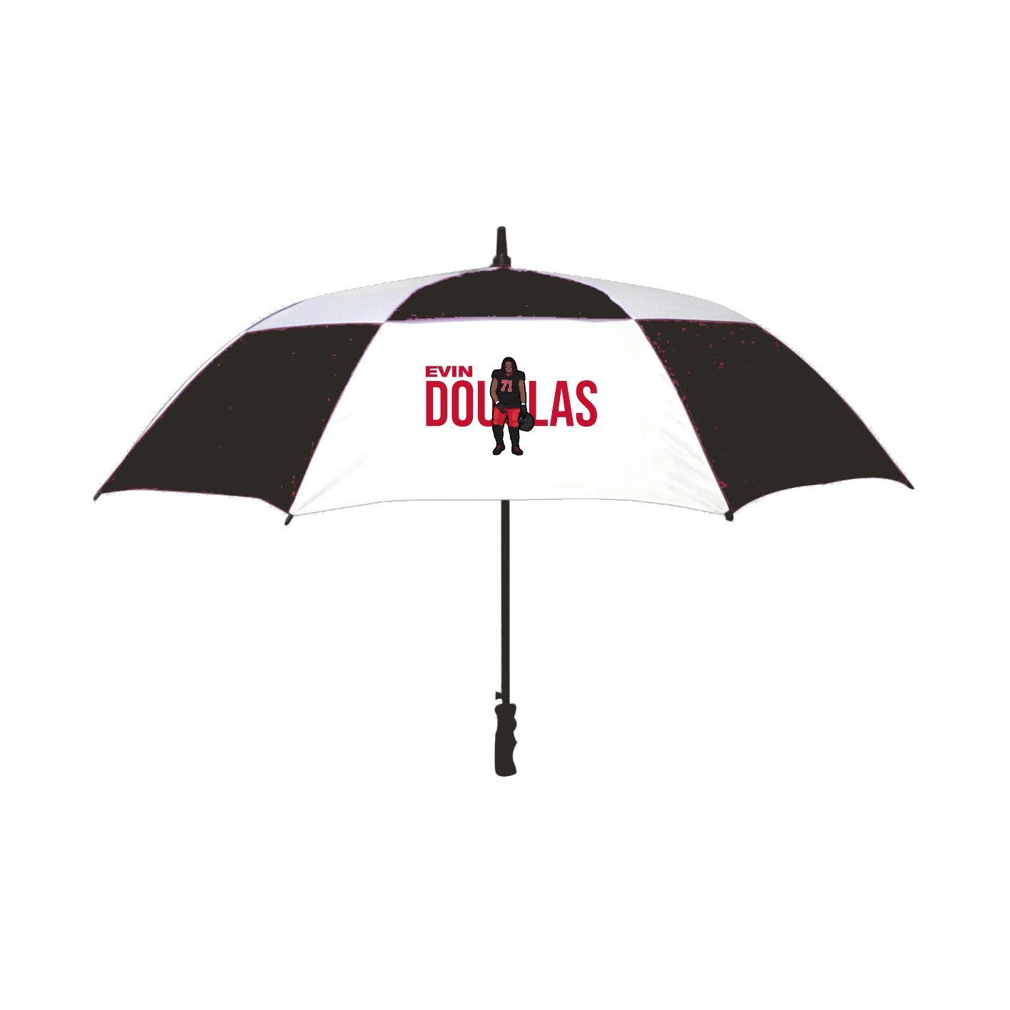 Golf Umbrella — Player Name in Black