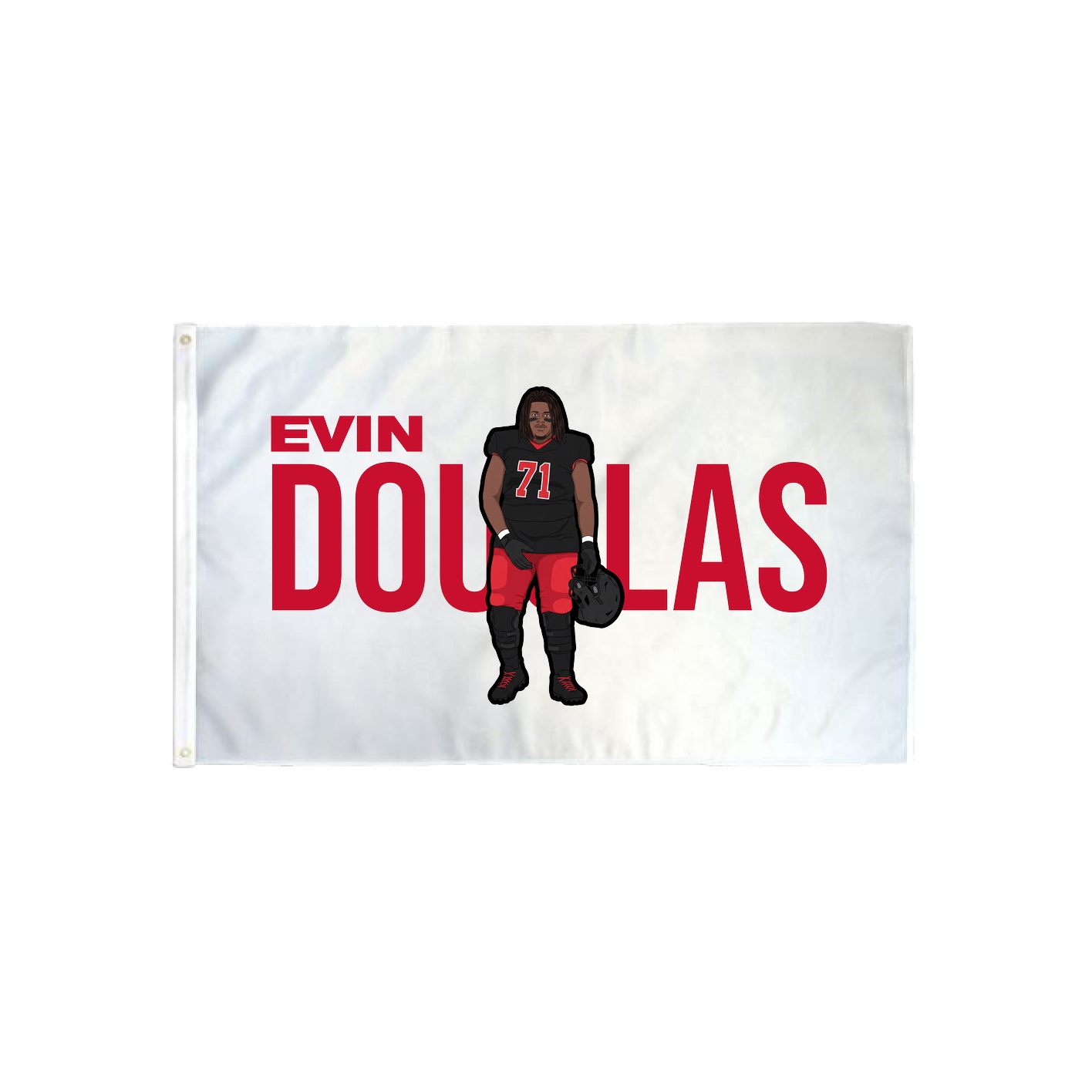 3x5 Flag — Player Name in Classic