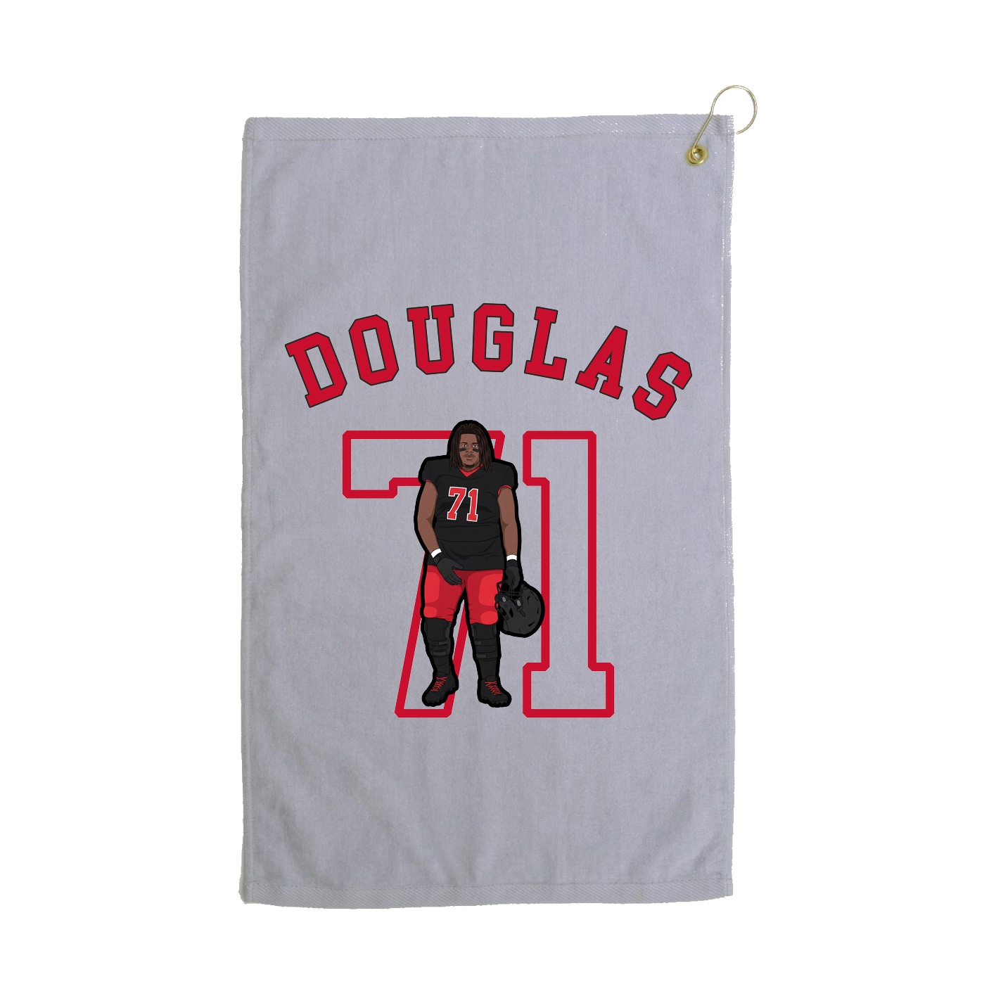 Golf Towel — Shirsey Arch in Grey