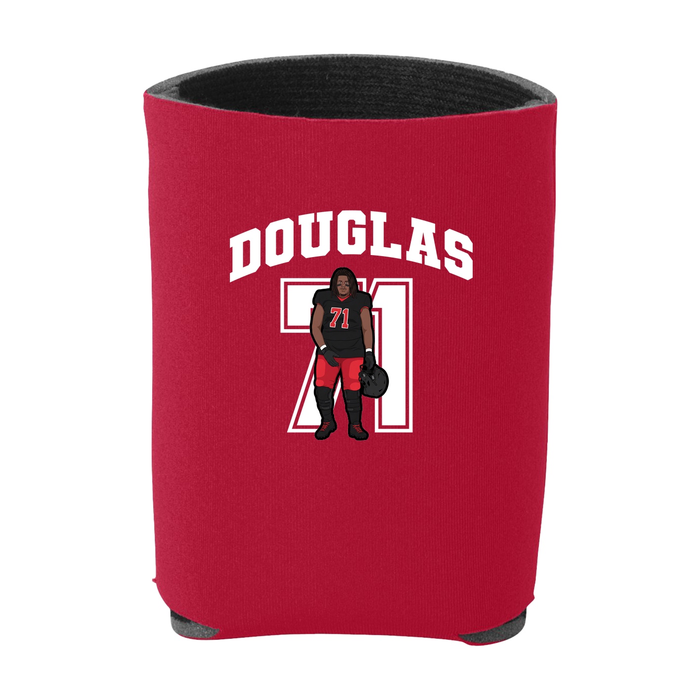 Can Holder — Number in Red