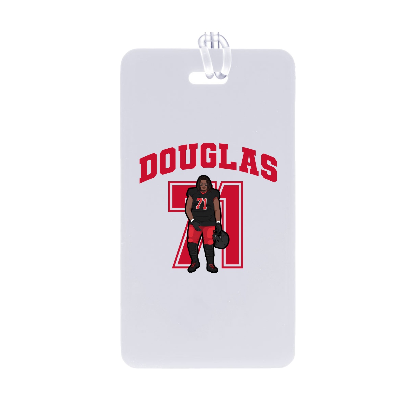 Bag Tag — Number in Classic