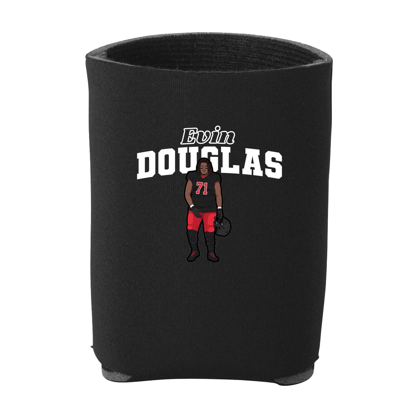 Can Holder — Name Arch in Black