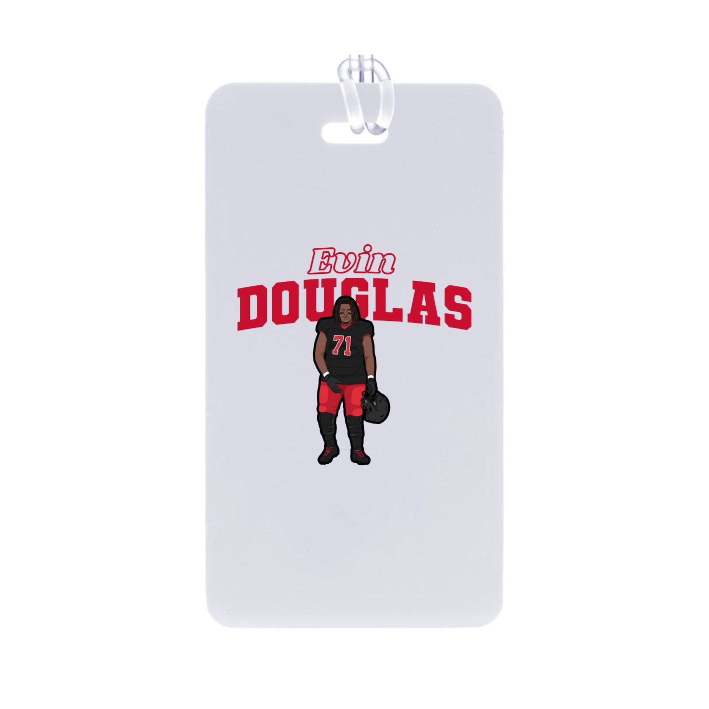 Bag Tag — Name Arch in Classic