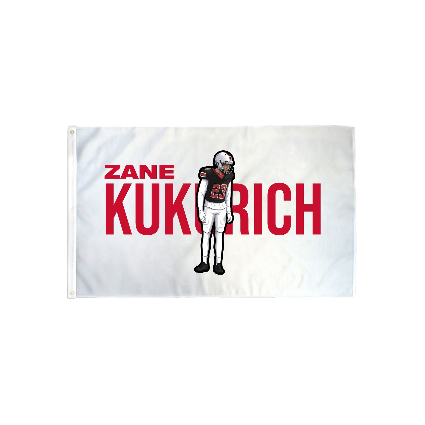 3x5 Flag — Player Name in Classic