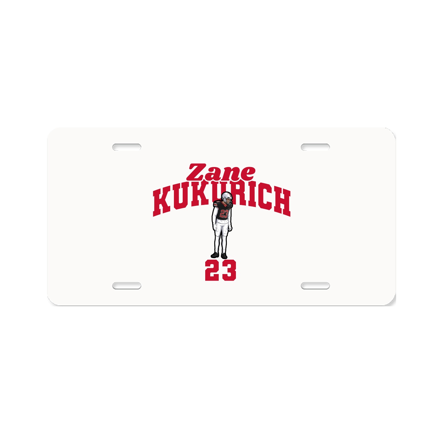 License Plate — Signature Arch in Classic