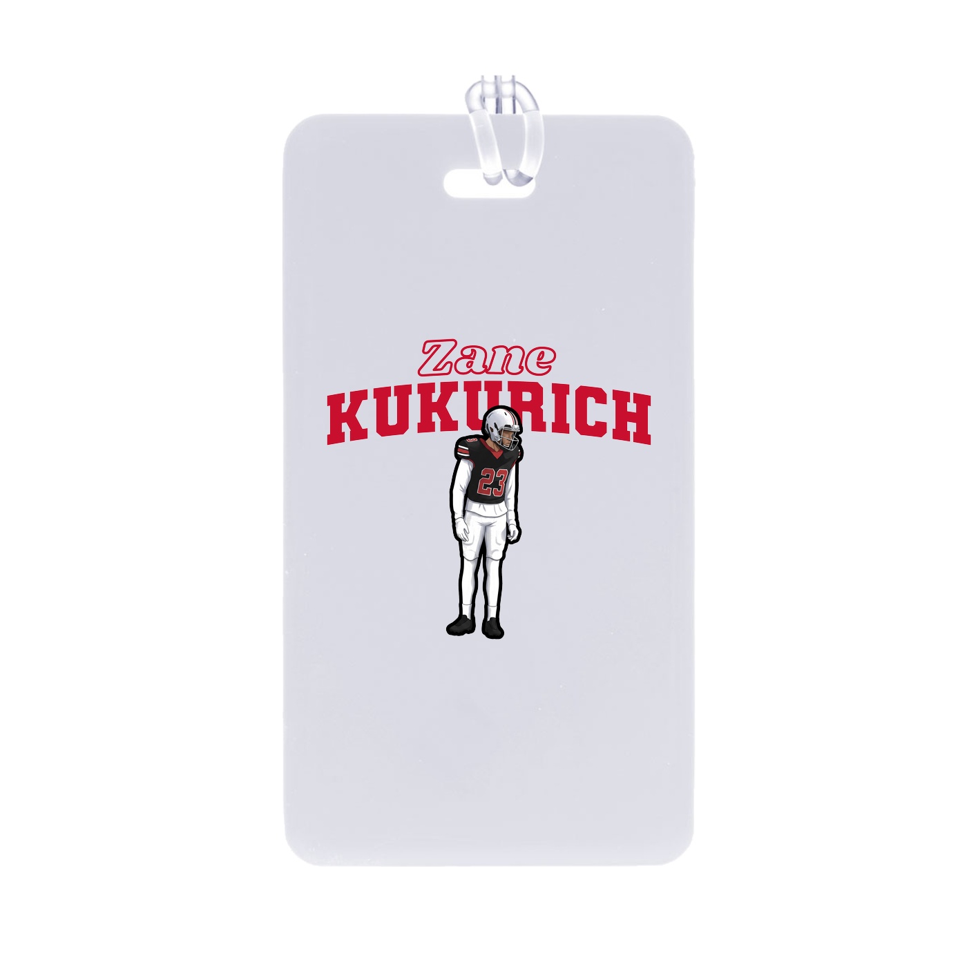 Bag Tag — Name Arch in Classic