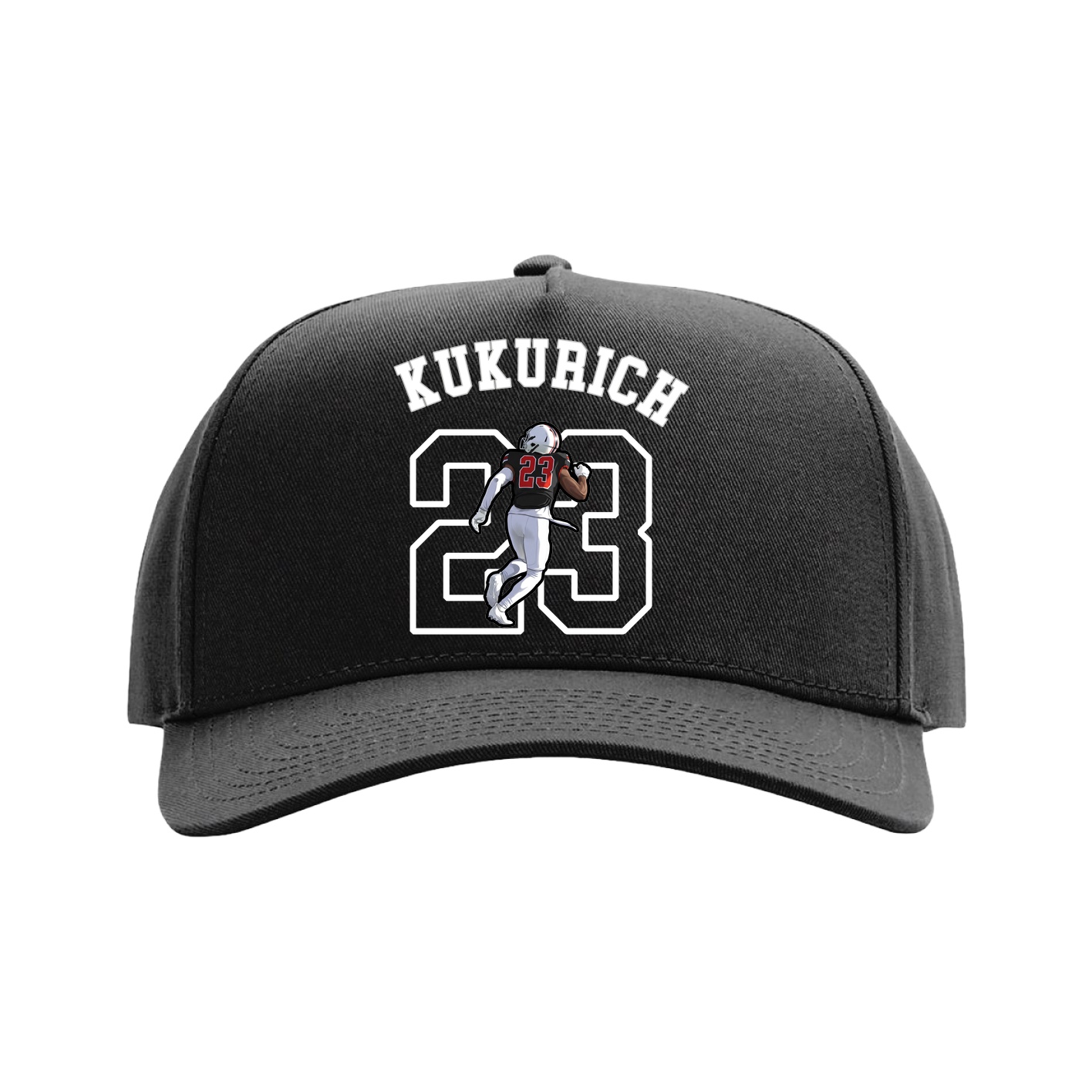 Full Fabric Five-Panel Champ Cap