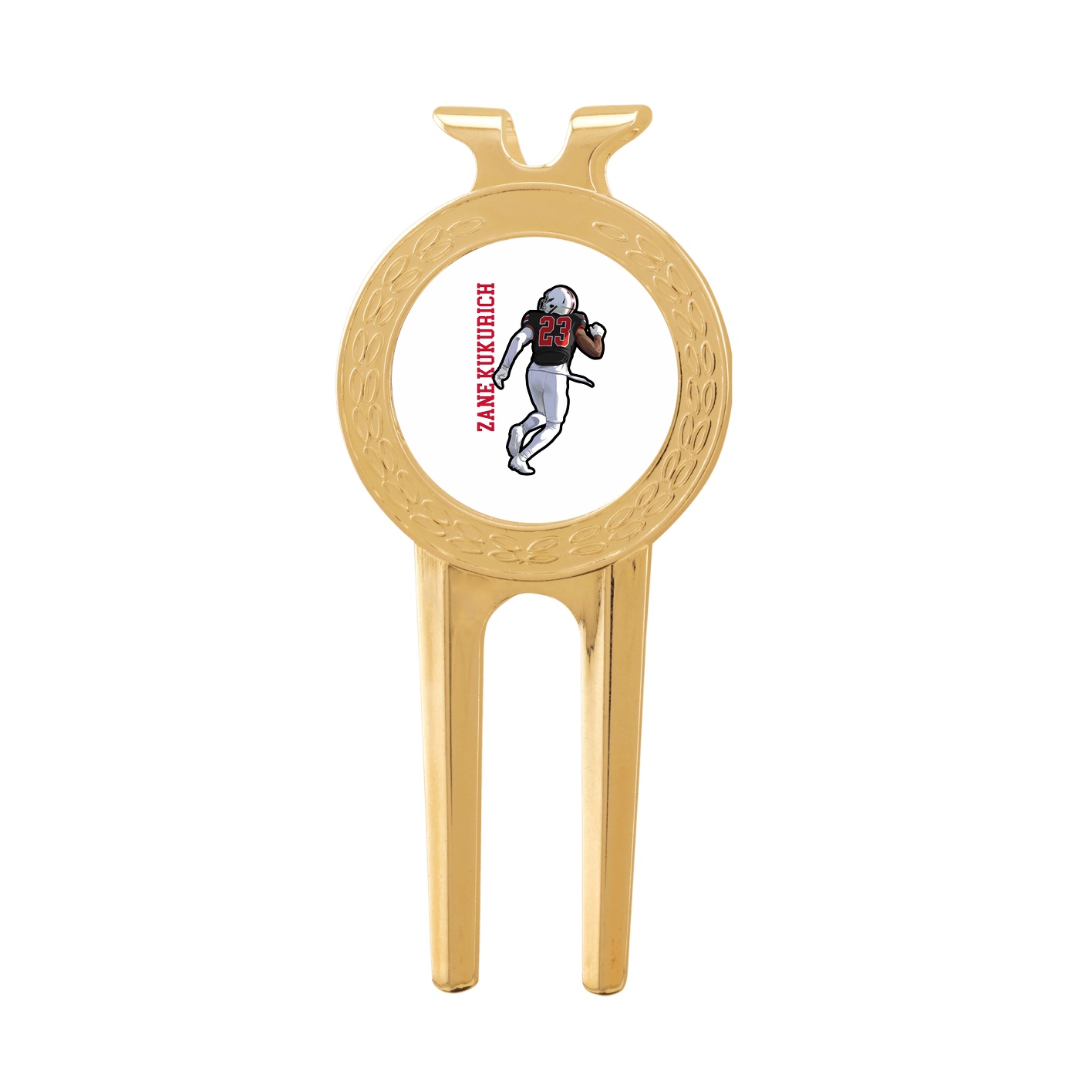 Divot Tool with Ball Marker — Name Vertical in Classic