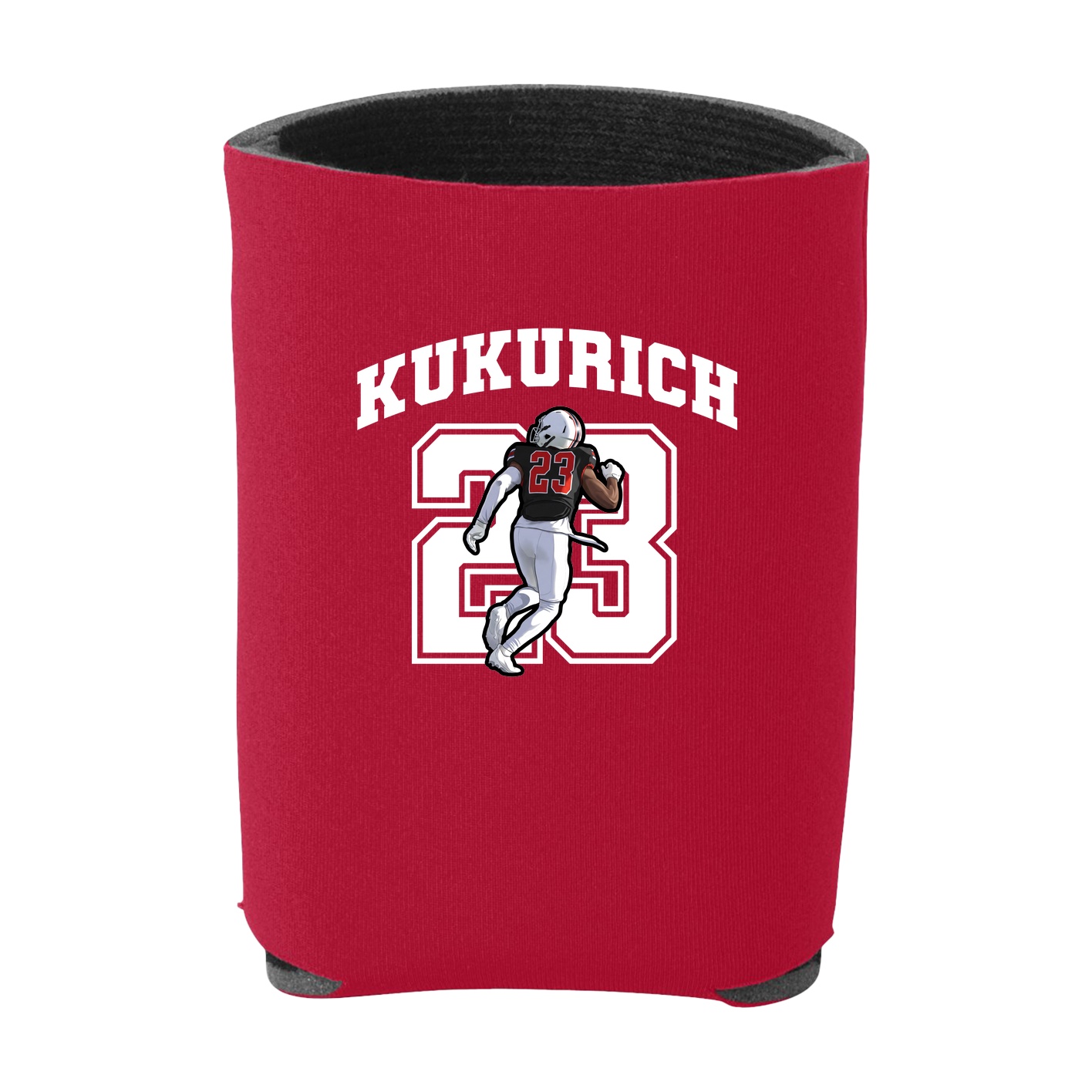 Can Holder — Number in Red