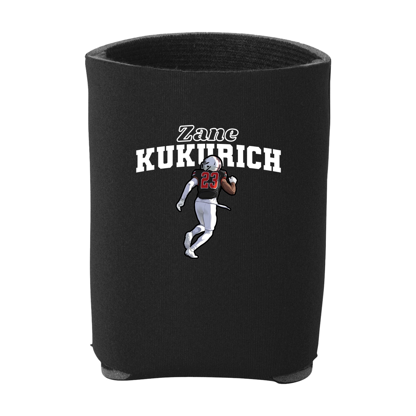 Can Holder — Name Arch in Black
