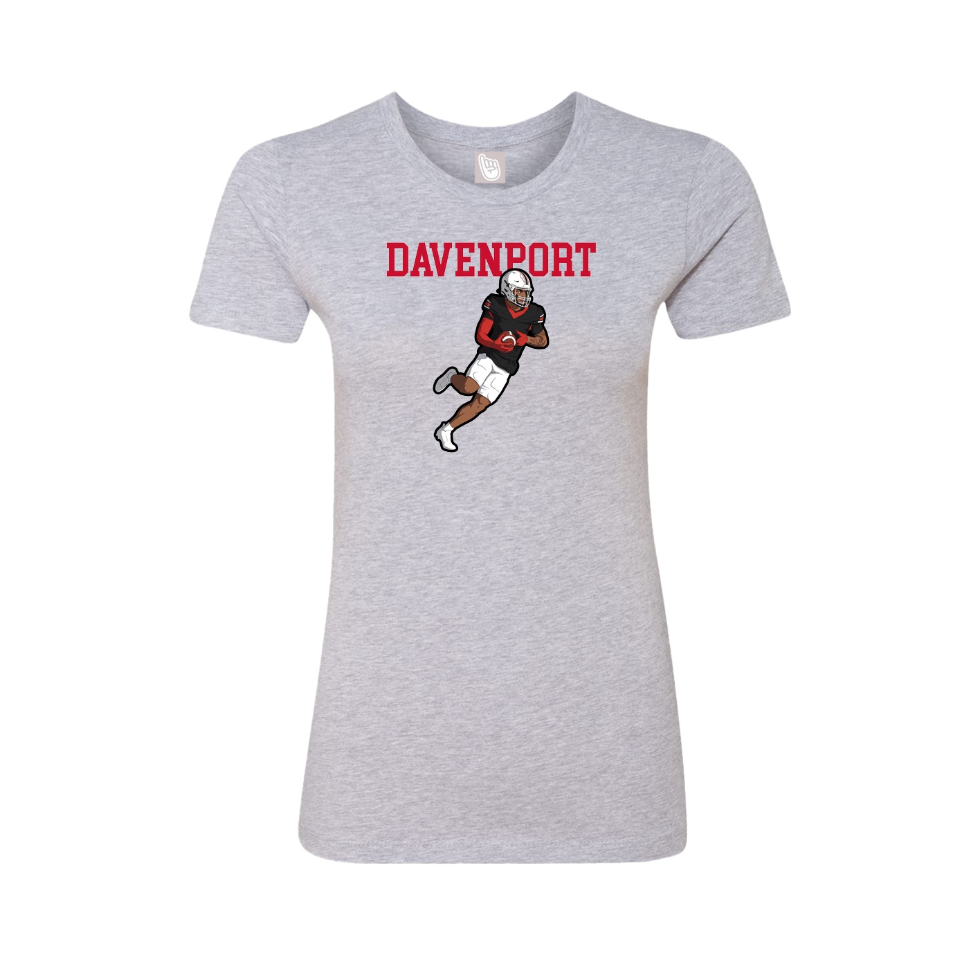 Fitted Women's Tee — Shirsey in Grey