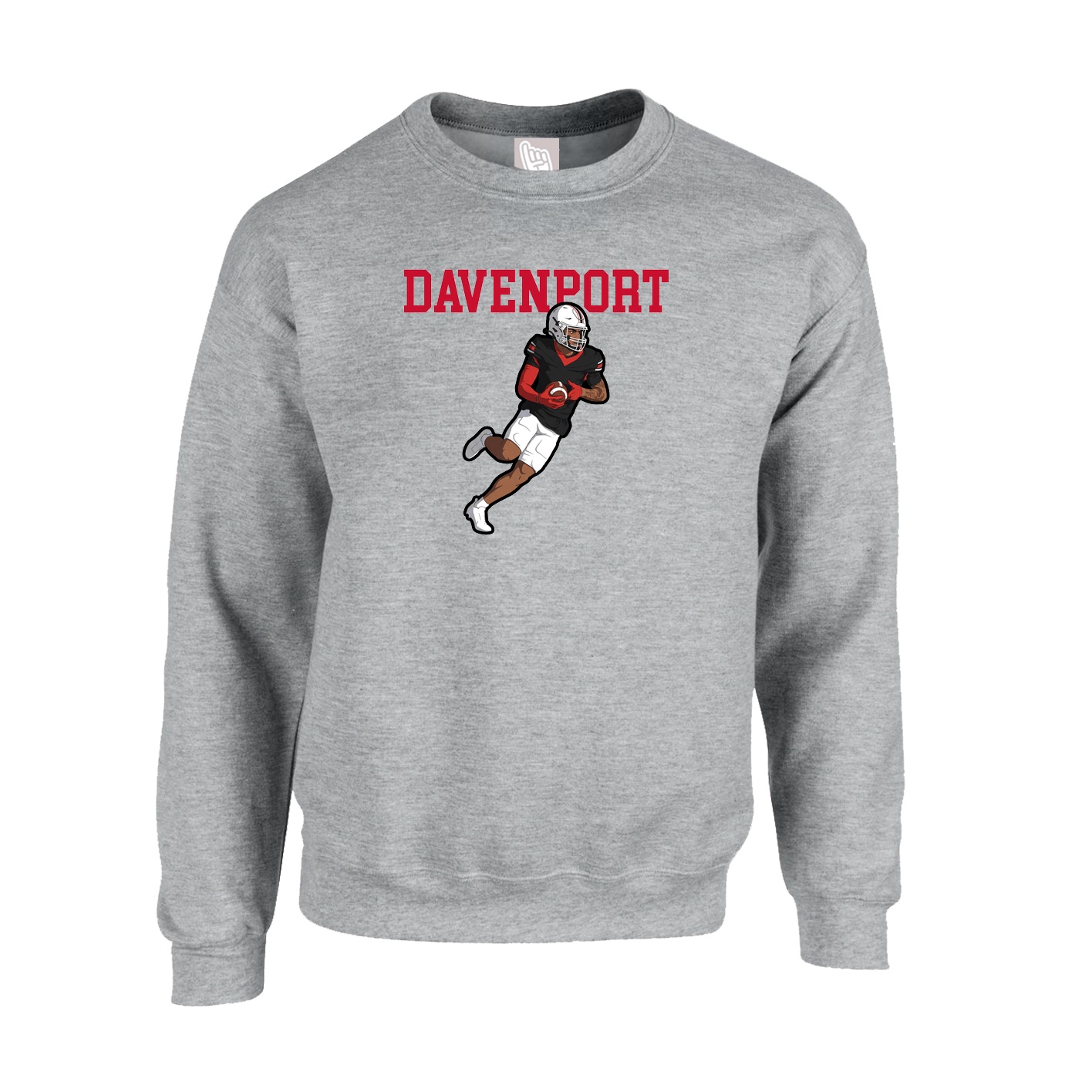 Fleece Crew — Shirsey in Grey