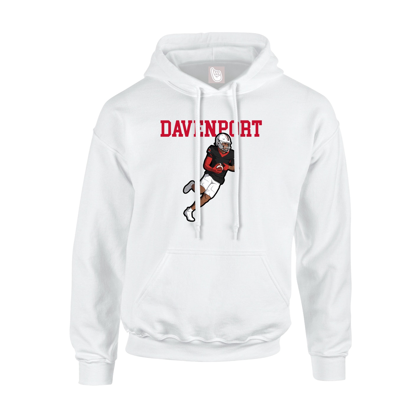 Youth Hoodie — Shirsey in White