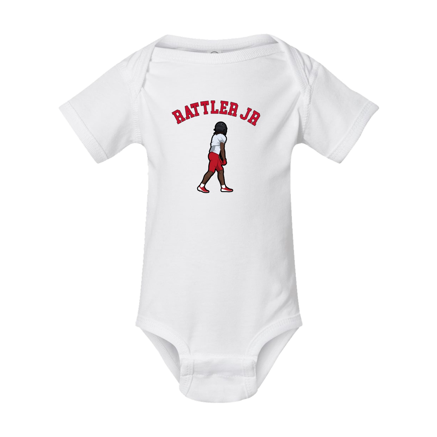 Baby Onesie — Shirsey Arch in White