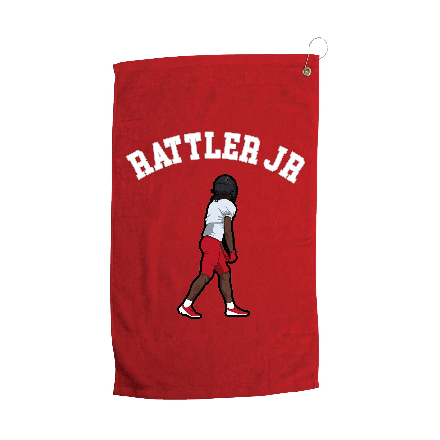 Golf Towel — Shirsey Arch in Red