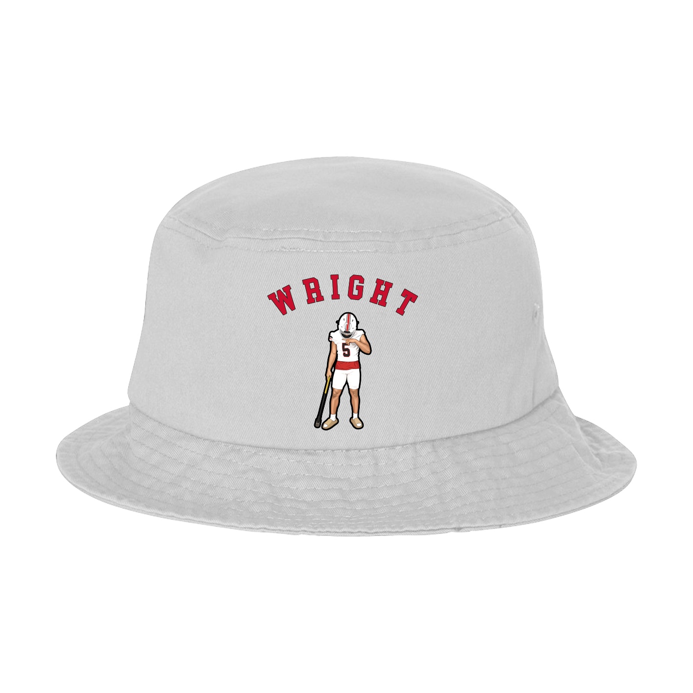 Bucket Cap — Shirsey Arch in White