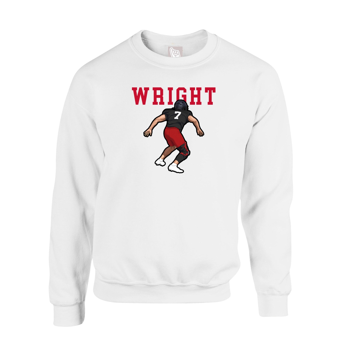 Fleece Crew — Shirsey in White