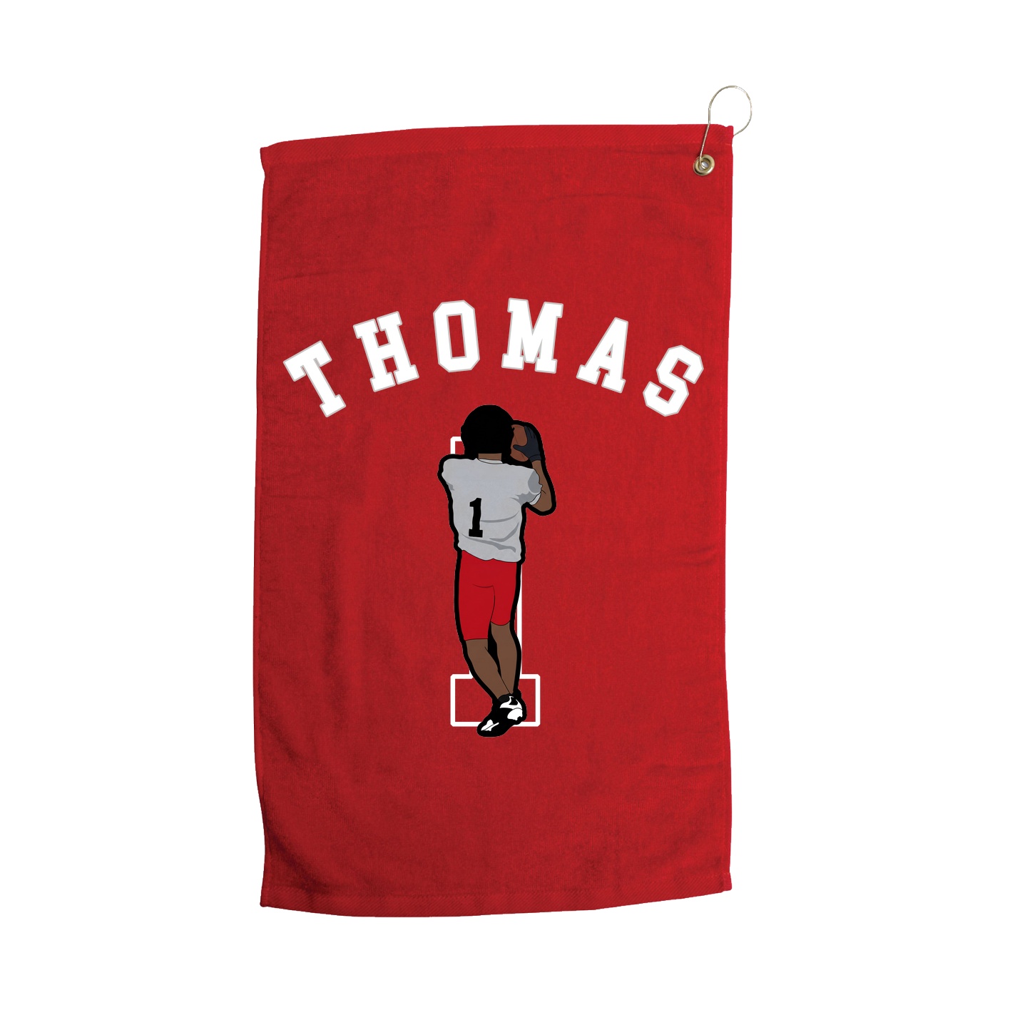 Golf Towel — Shirsey Arch in Red