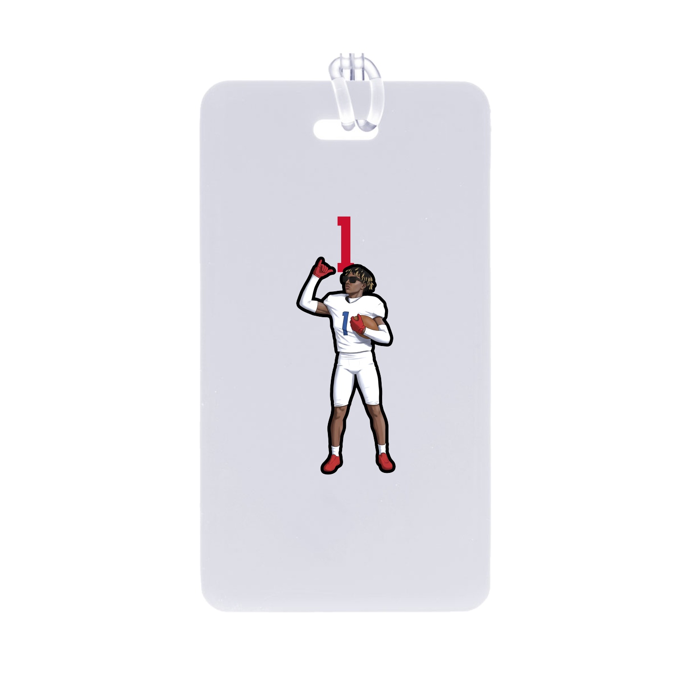Bag Tag — Number Top in Classic