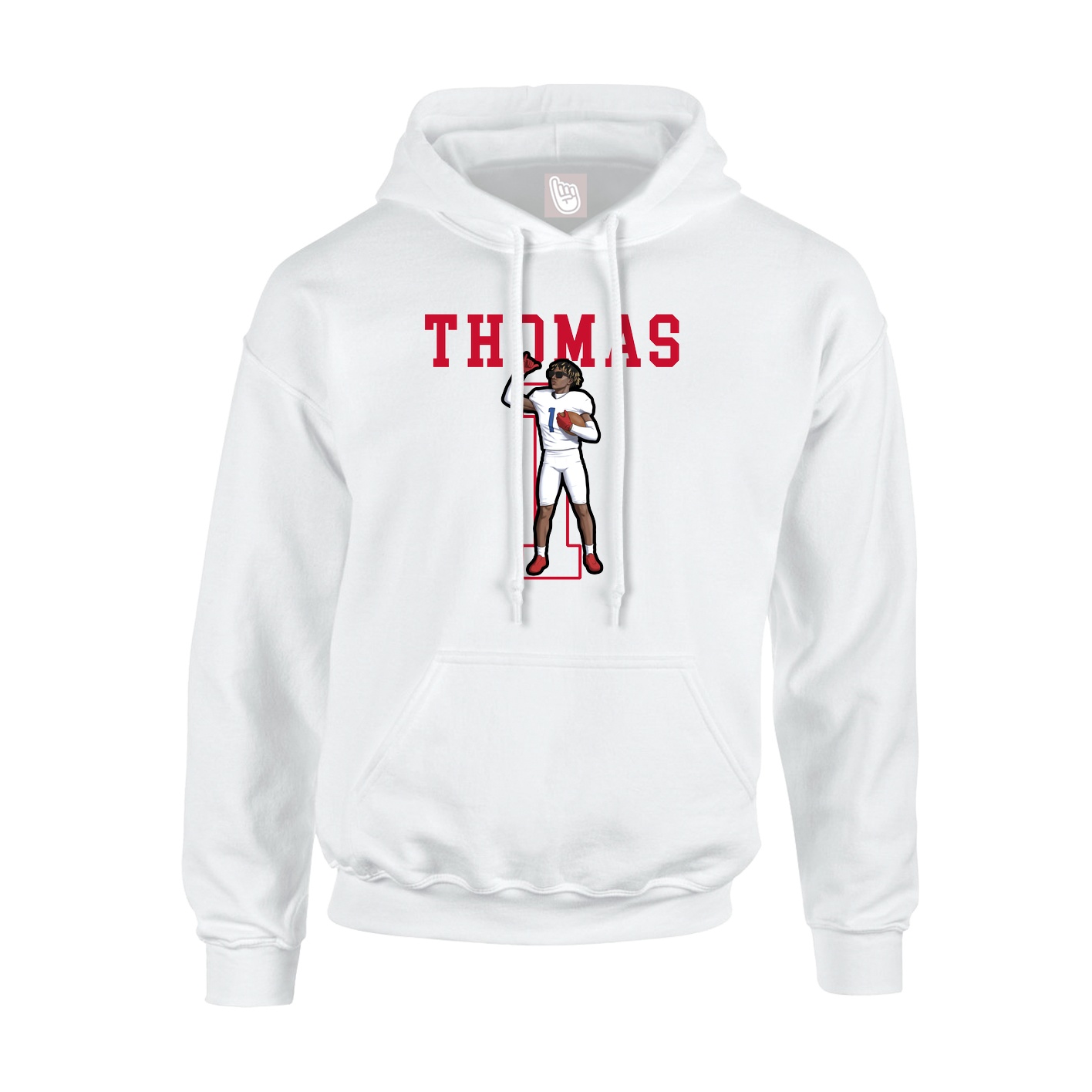 Youth Hoodie — Shirsey in White