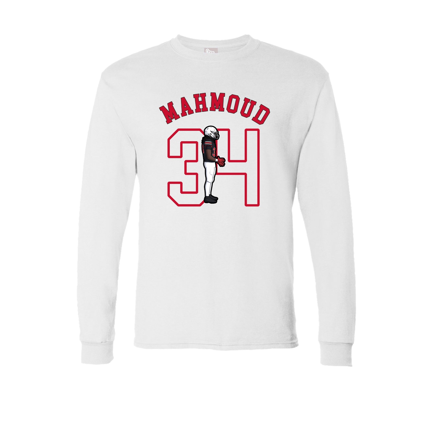 Long Sleeve Tee — Shirsey Arch in White