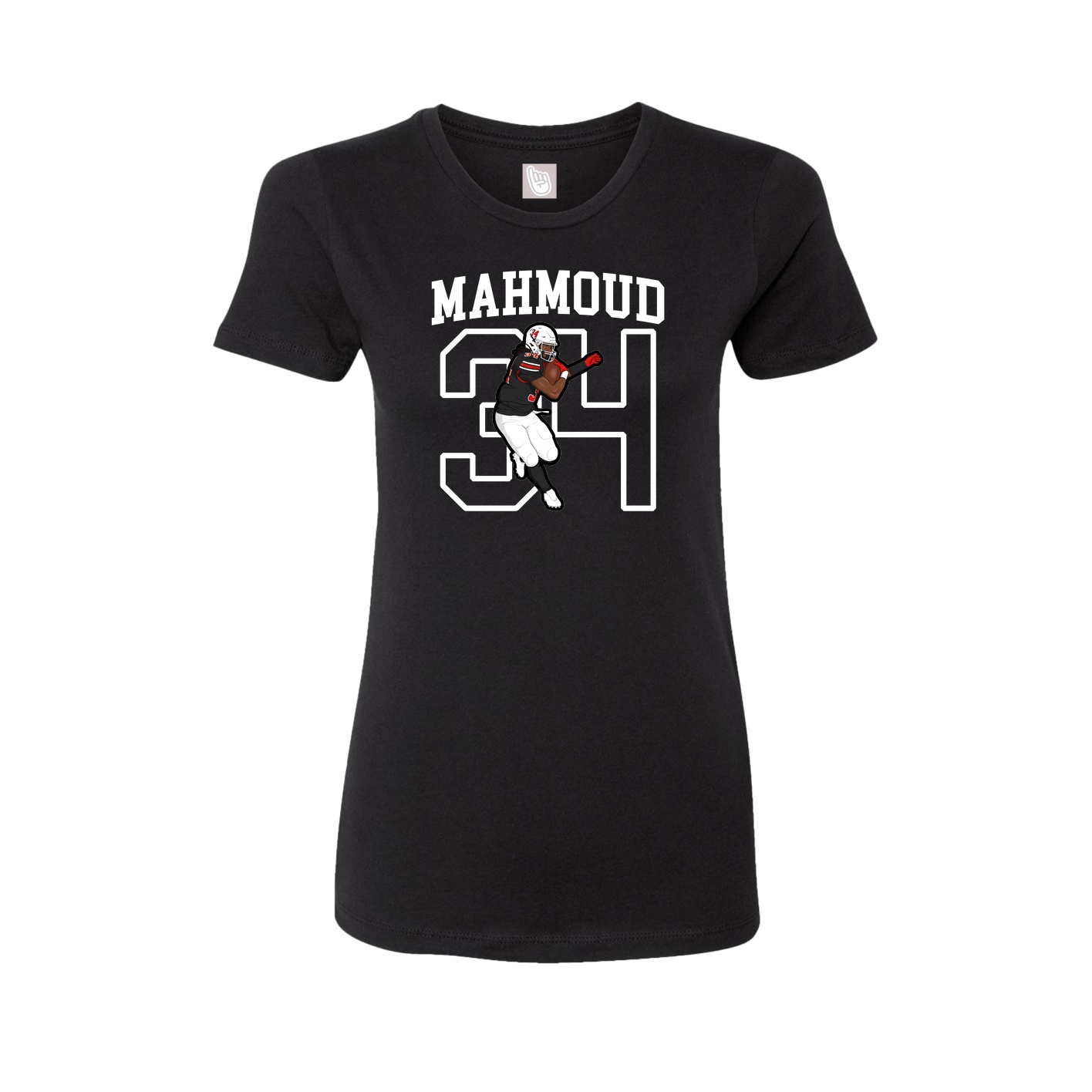 Fitted Women's Tee — Shirsey in Black