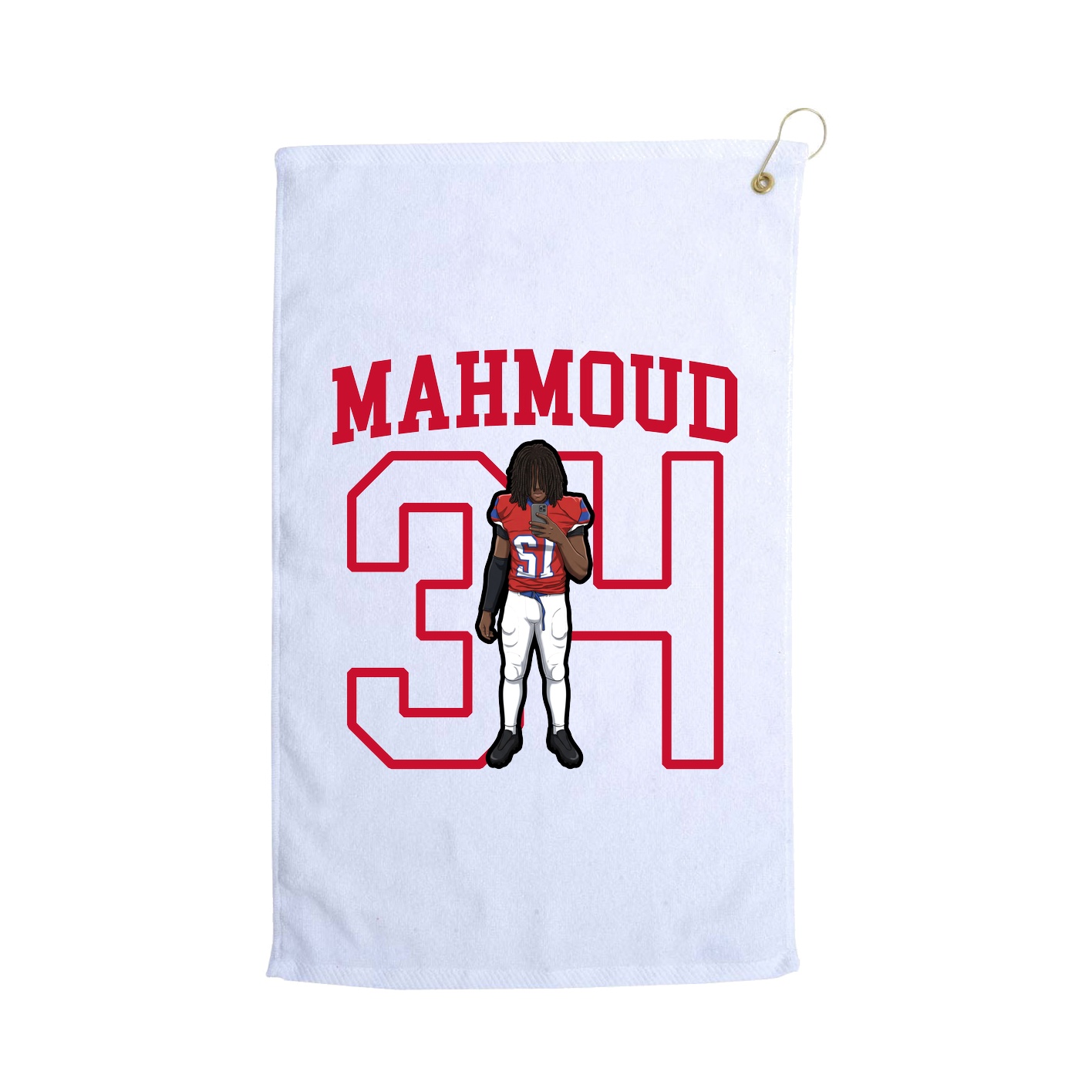 Golf Towel — Shirsey in White
