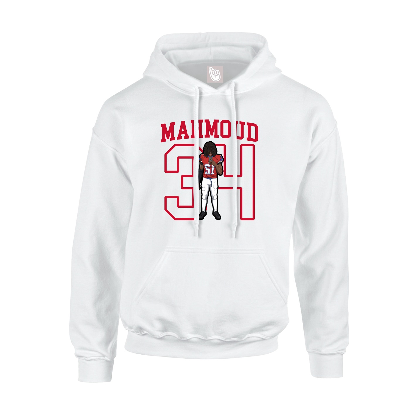 Youth Hoodie — Shirsey in White