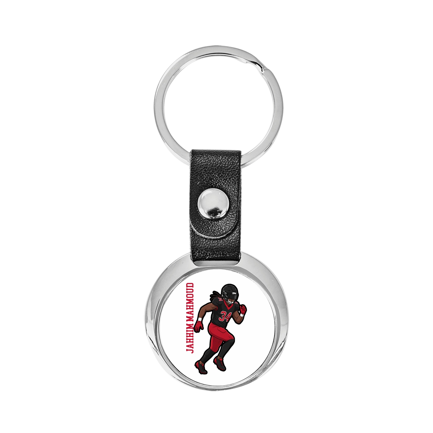 Key Chain — Name Vertical in Classic