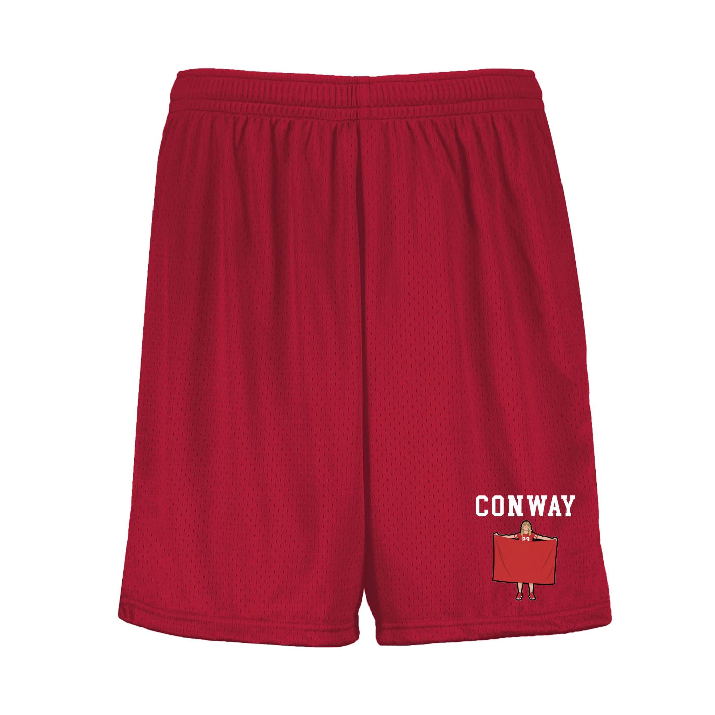 Shorts — Shirsey in Red