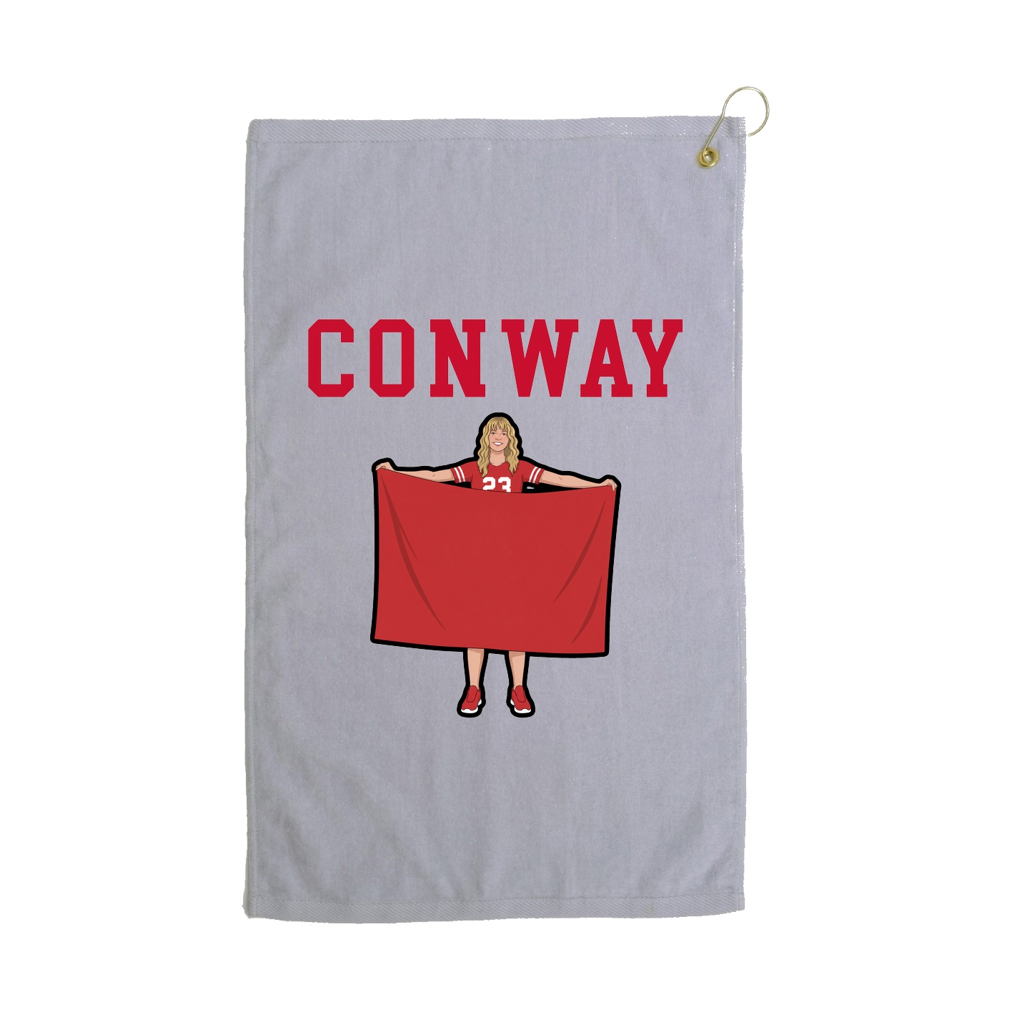 Golf Towel — Shirsey in Grey
