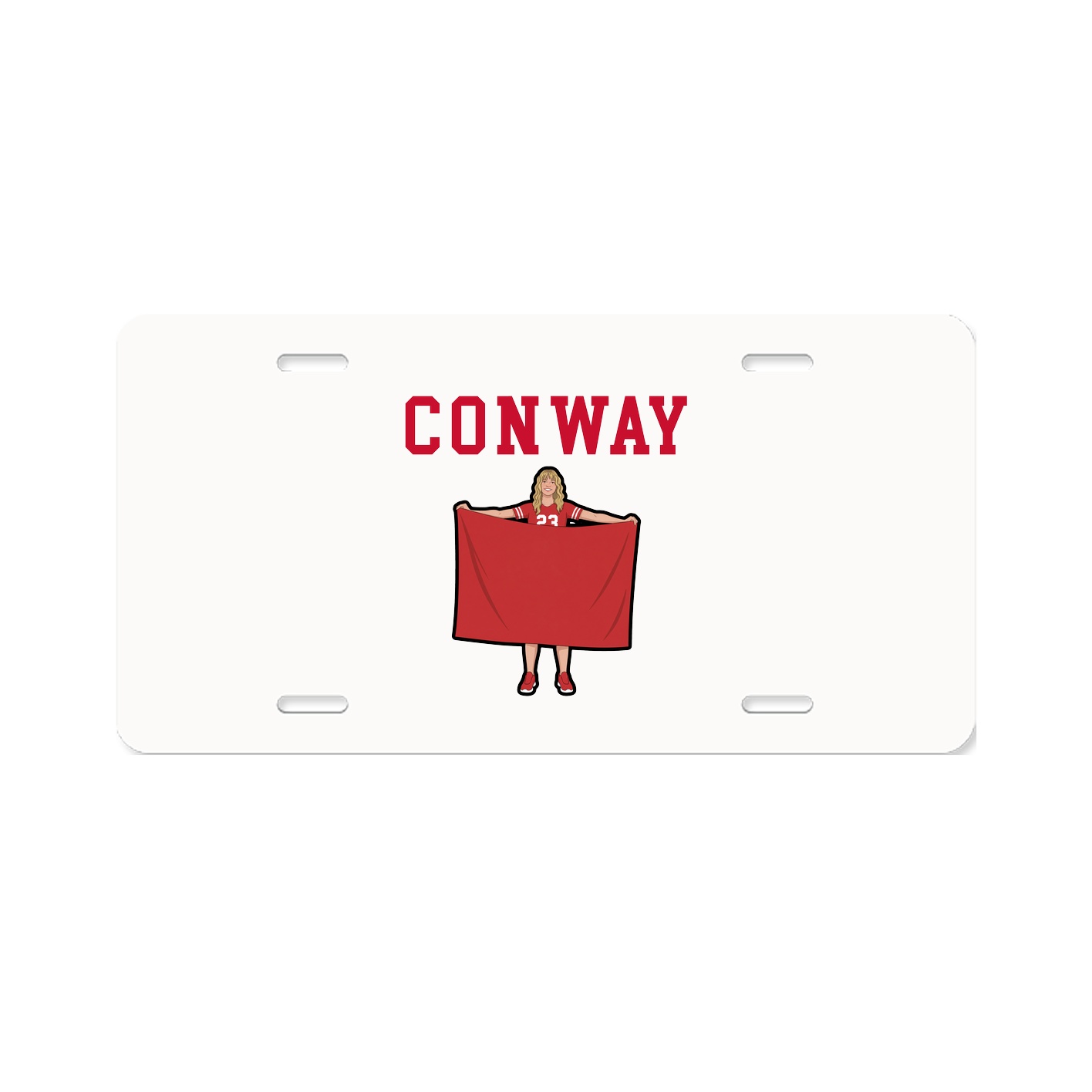 License Plate — Shirsey in Classic