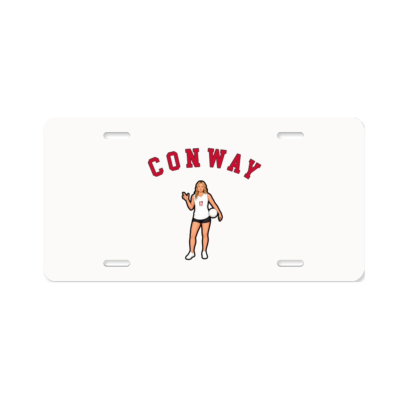 License Plate — Shirsey Arch in Classic