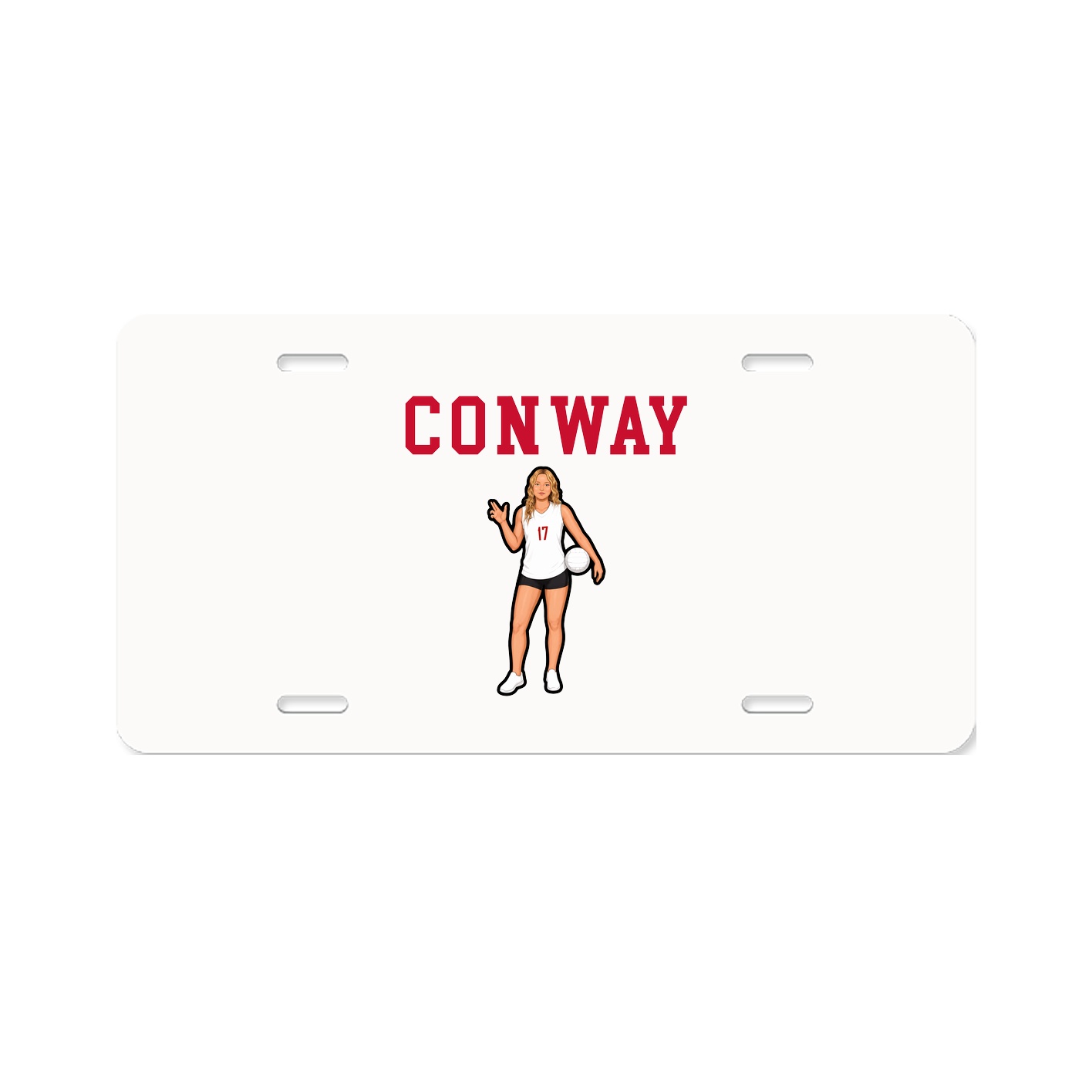 License Plate — Shirsey in Classic