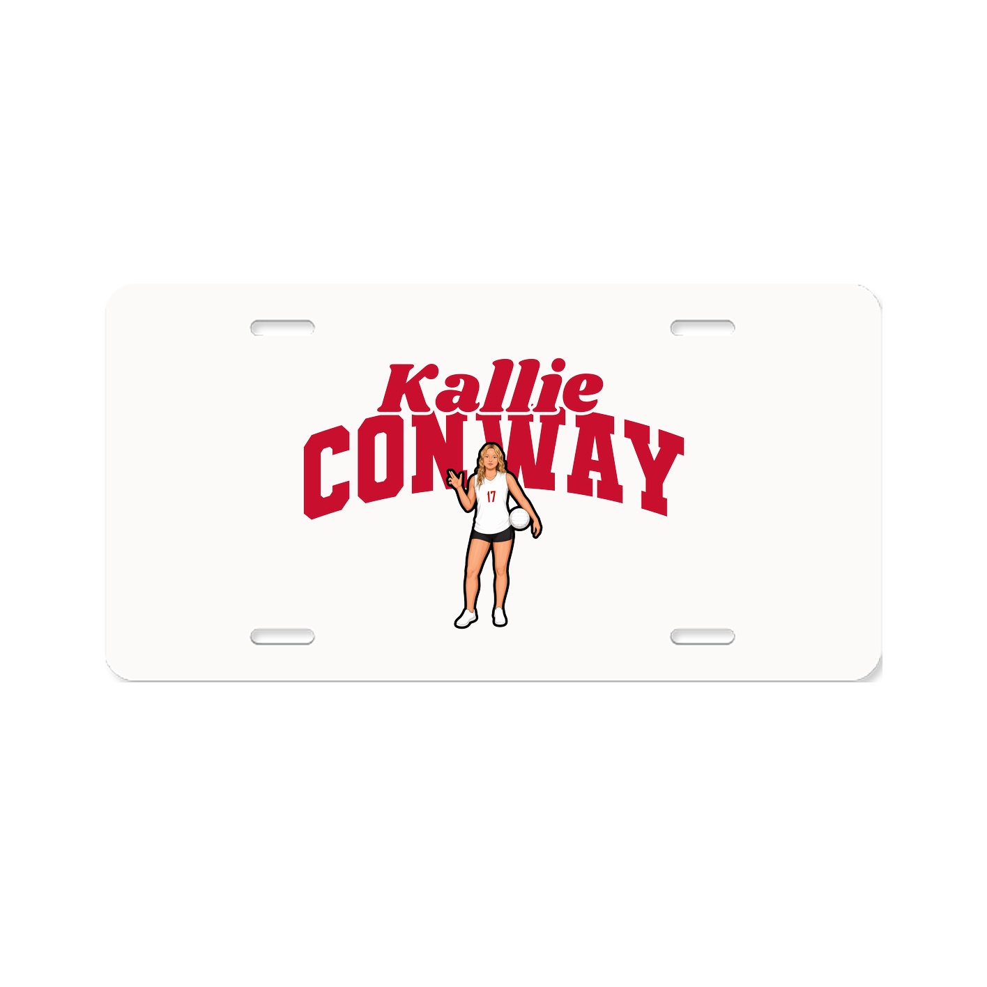 License Plate — Signature Arch in Classic