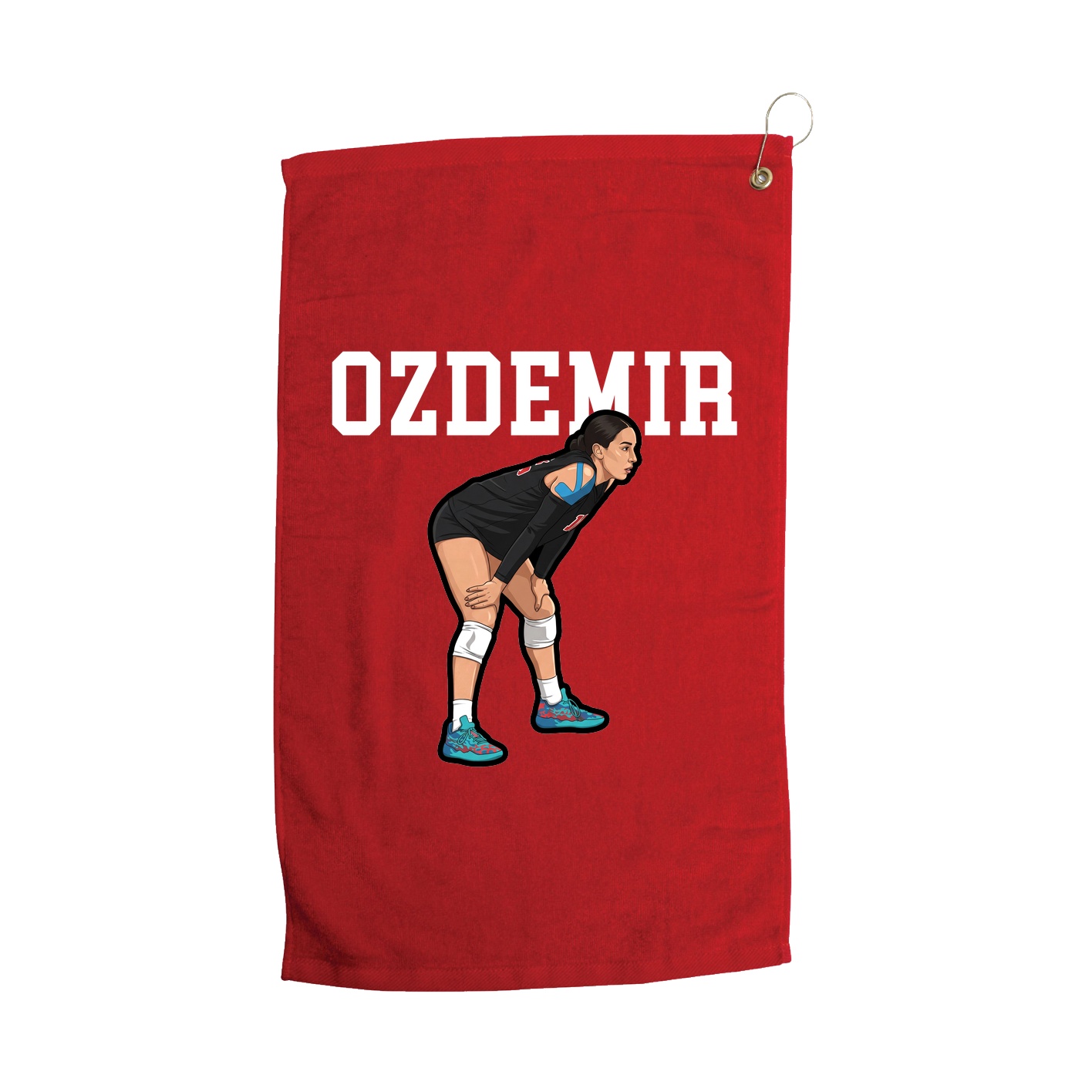 Golf Towel — Shirsey in Red