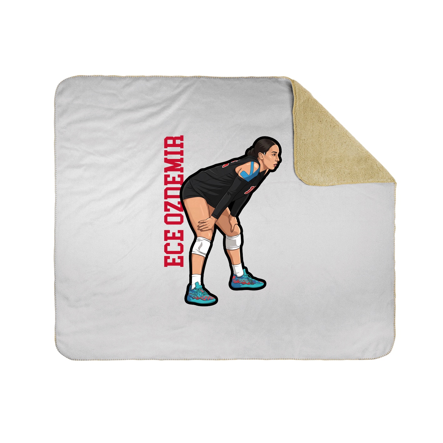 50x60 Sherpa Lined Throw Blanket