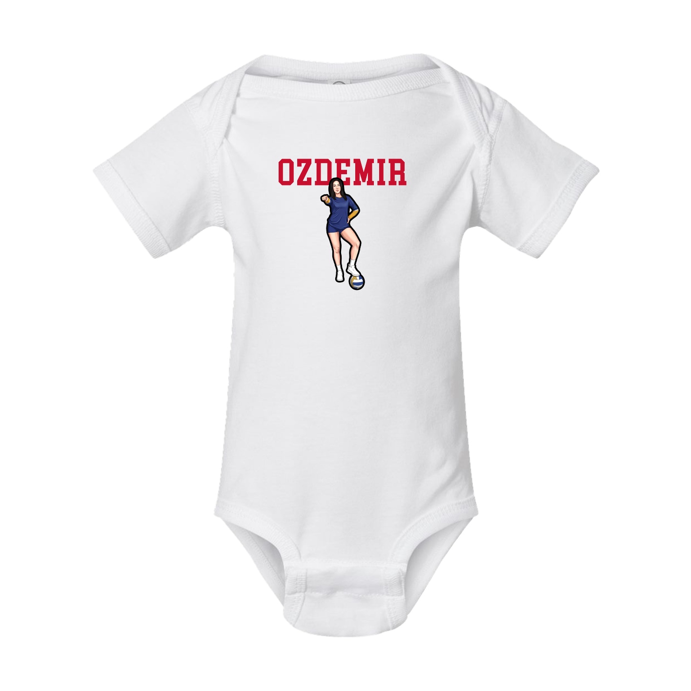 Baby Onesie — Shirsey in White