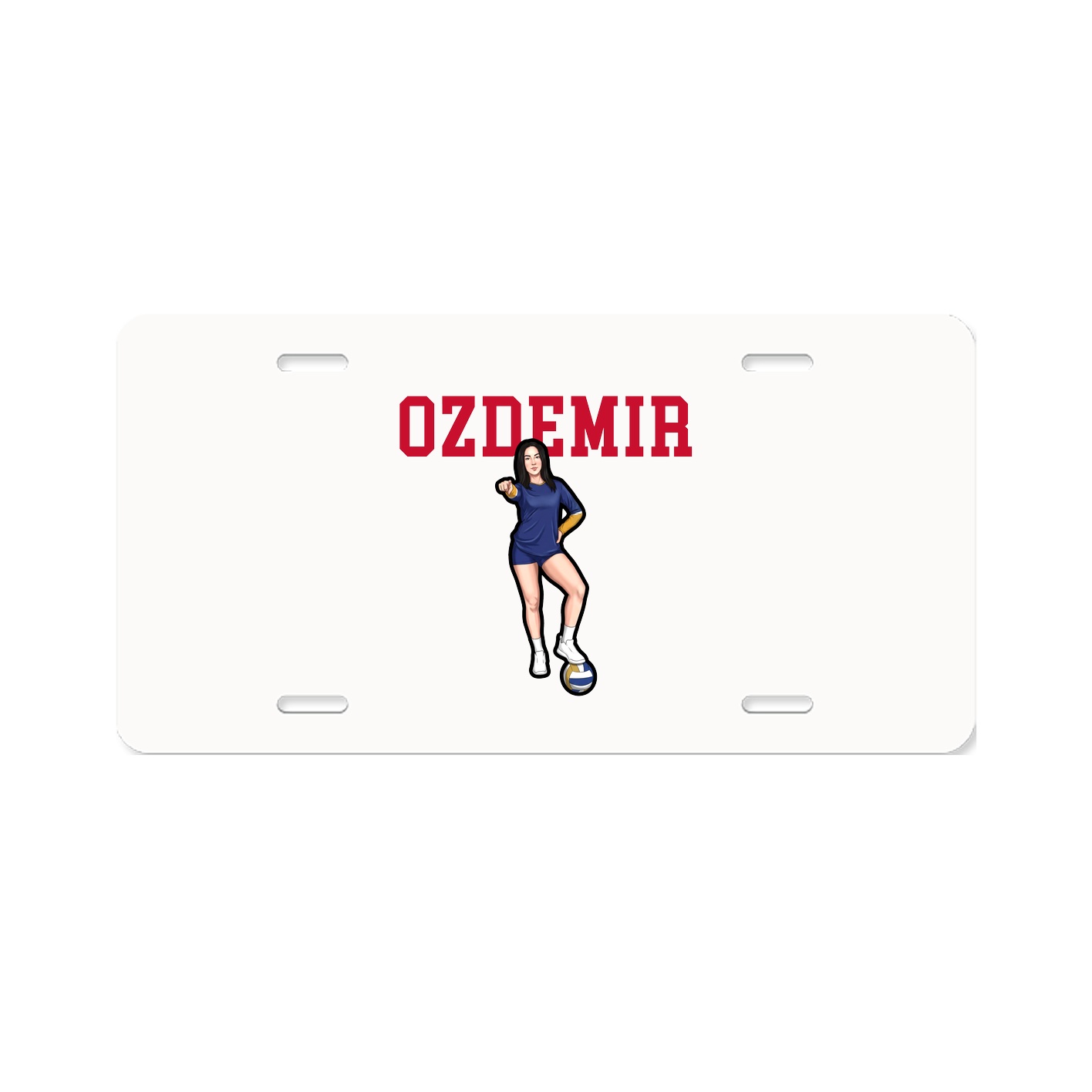 License Plate — Shirsey in Classic