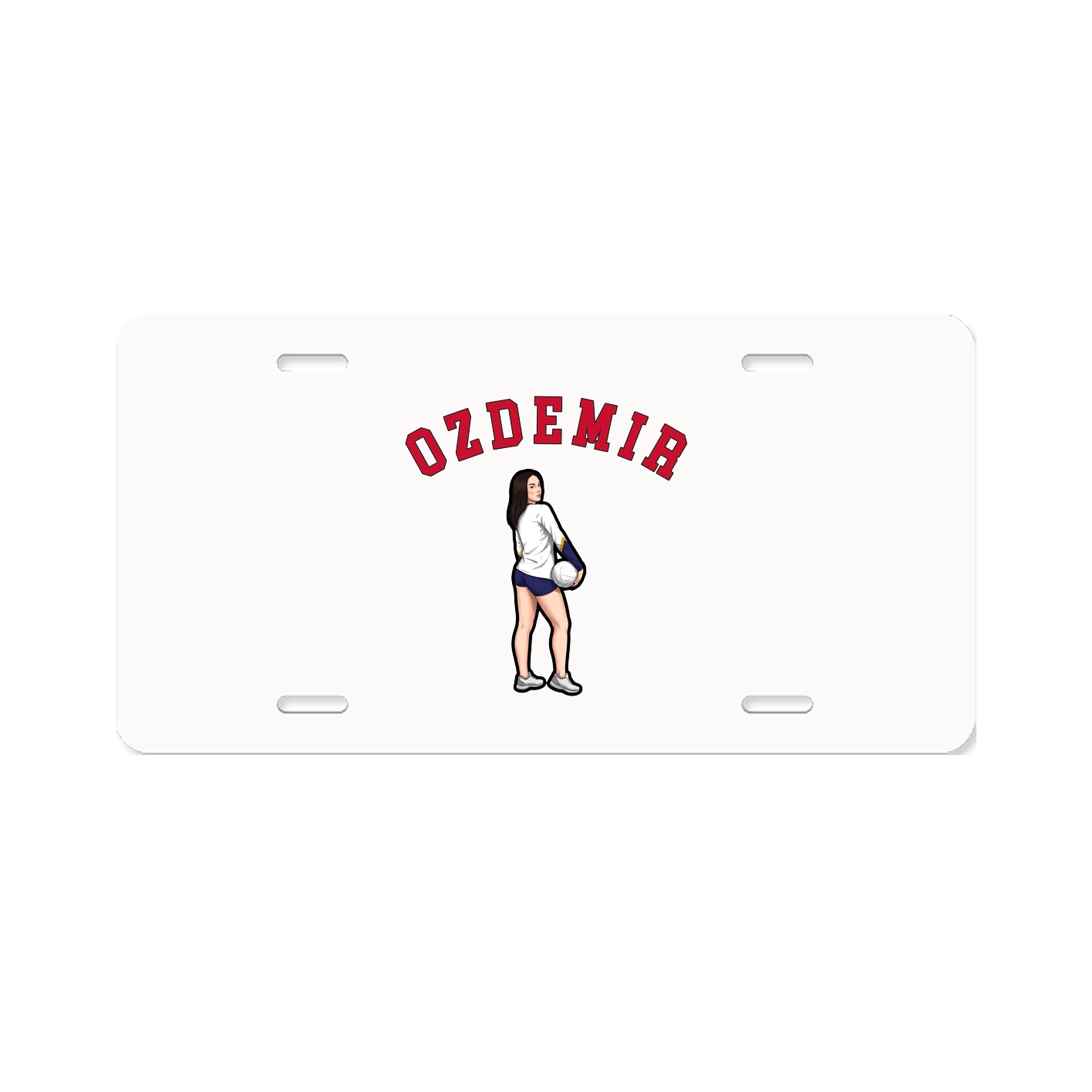 License Plate — Shirsey Arch in Classic